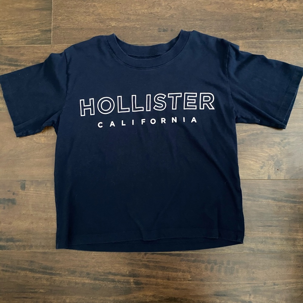 Brand new navy blue Hollister shirt